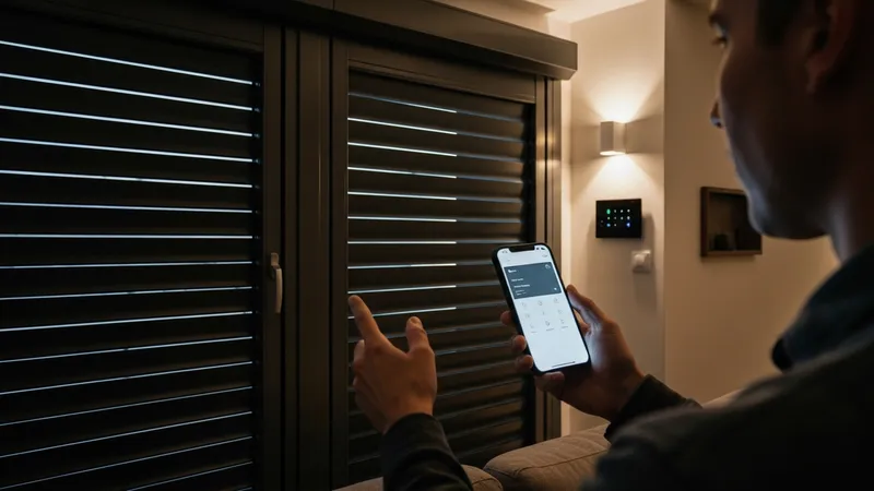Impact de la domotique sur la sécurité des volets