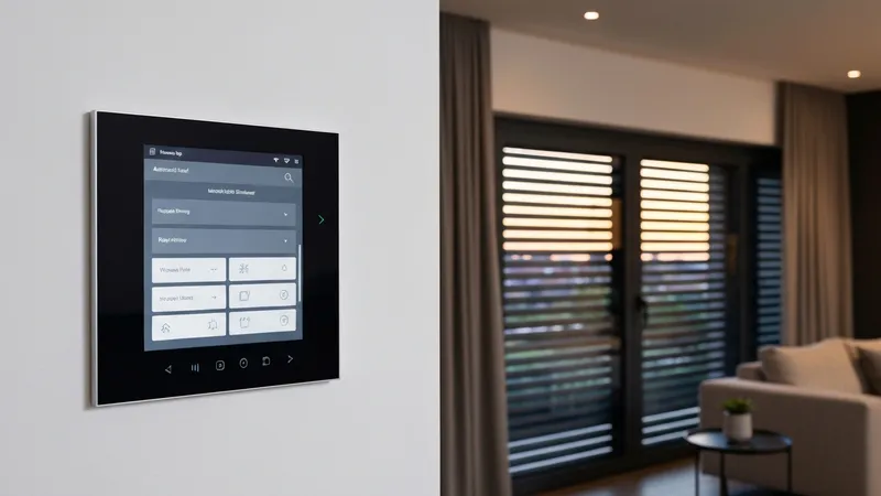 Programmer les horaires d'ouverture des volets