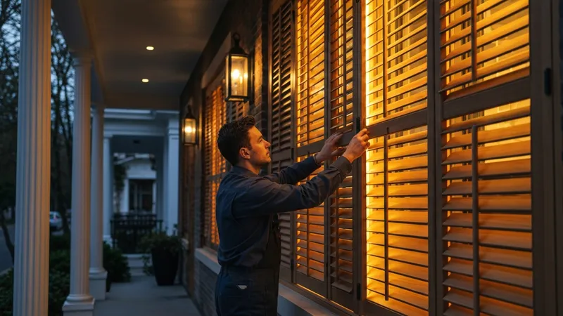 Vérification annuelle des volets